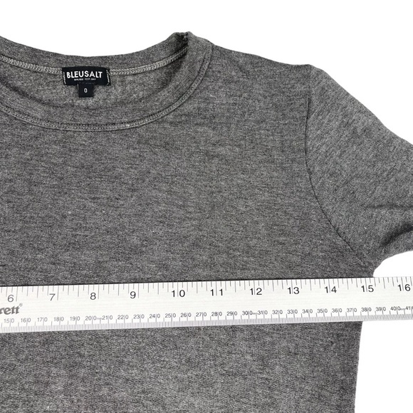 Bleusalt Gray Bodycon Soft Modal Maxi Dress - Picture 8 of 13